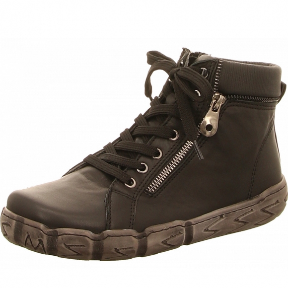 andrea conti Stiefel in schwarz