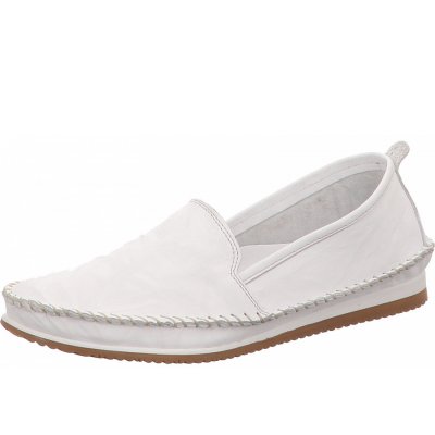 andrea conti Slipper in weiß andrea conti Slipper in weiß