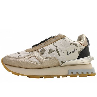 Anekke Lisboa sportlicher Schnürer in beige-gold 731