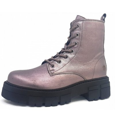 Apple of Eden Metallic Goat Schnürstiefel in Orion Apple of Eden Metallic Goat Schnürstiefel in Orion