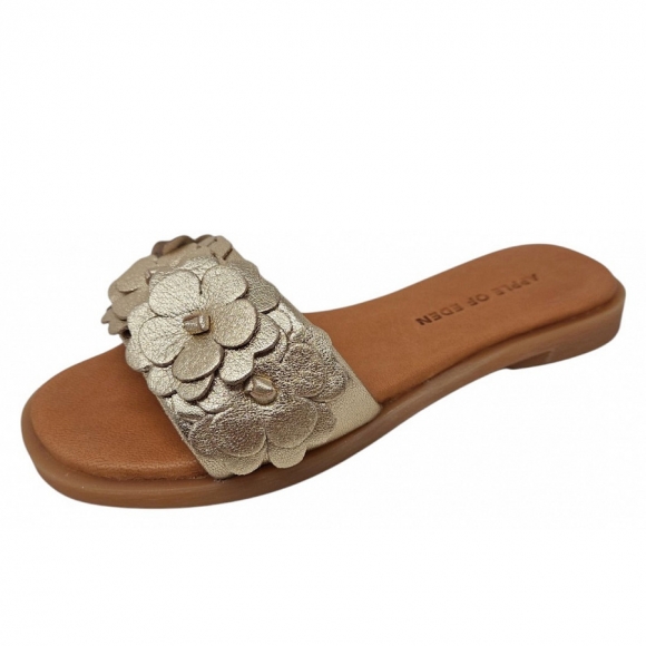 Apple of Eden Pantolette in taupe