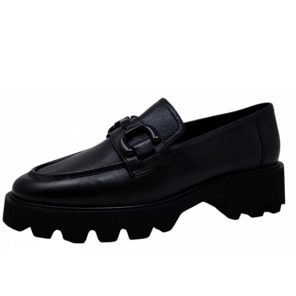 Ara Oxford Slipper in schwarz