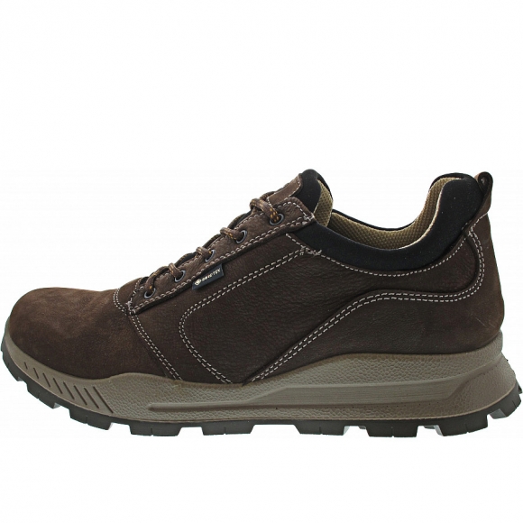 Ara Enrico-GTX sportlicher Schnürer in caffee-black