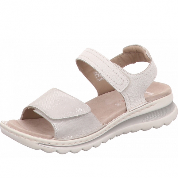 Ara Tampa Sandalette in weiß kombi.