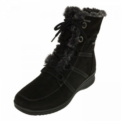 Ara MÜNCHEN Schnürstiefel in 0 SCHWARZ,GRAPHIT Ara MÜNCHEN Schnürstiefel in 0 SCHWARZ,GRAPHIT