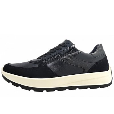 Ara New York sportlicher Schnürer in schwarz 01 Ara New York sportlicher Schnürer in schwarz 01