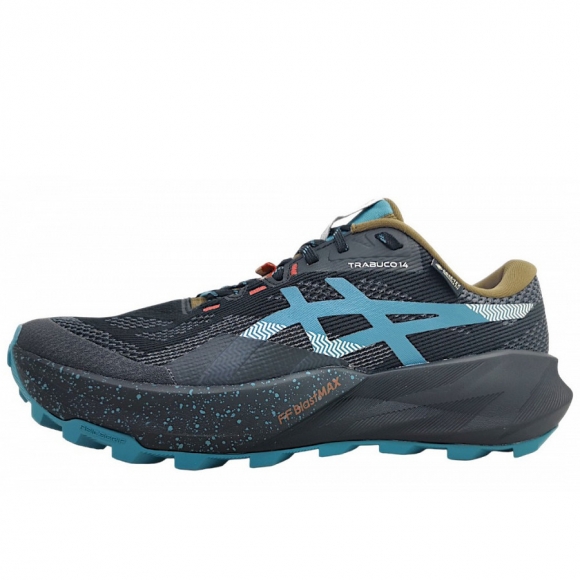 Asics Trabuco 14 Trekkingschuh in black/misty pine 001