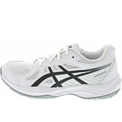 Asics Upcourt 6 GS Sportschuh in white-black Asics Upcourt 6 GS Sportschuh in white-black