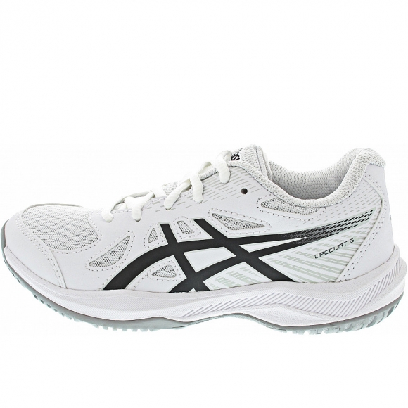 Asics Upcourt 6 GS Sportschuh in white-black