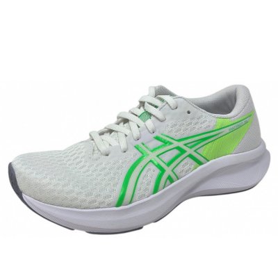 Asics Patriot 14 Sneaker in white vital green