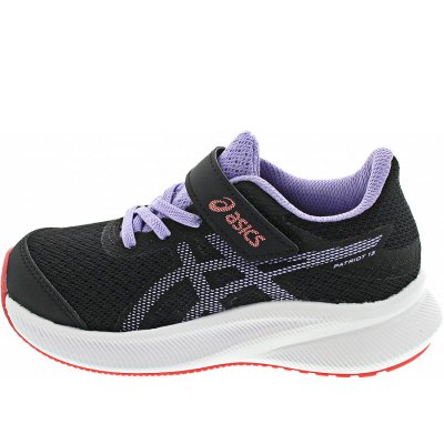 Asics Patriot 13 GS Sportschuh in black-digital violet Asics Patriot 13 GS Sportschuh in black-digital violet