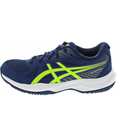 Asics Upcourt 6 GS Sportschuh in blue expanse-safety yello Asics Upcourt 6 GS Sportschuh in blue expanse-safety yello