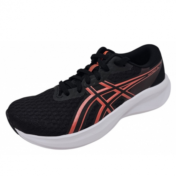 Asics Patriot 14 Sneaker in black drk.pink clay