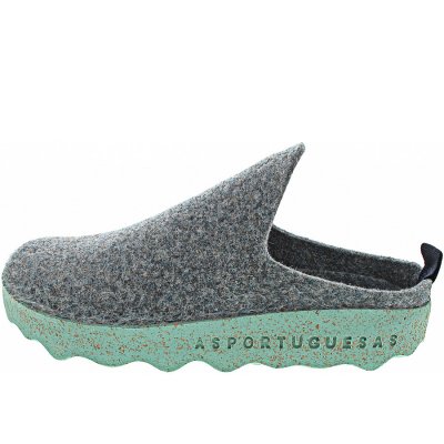 ASPORTUGUESAS Come L Hausschuh in grey-blue ASPORTUGUESAS Come L Hausschuh in grey-blue