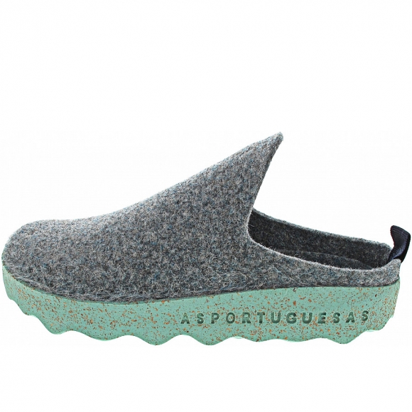 ASPORTUGUESAS Come L Hausschuh in grey-blue