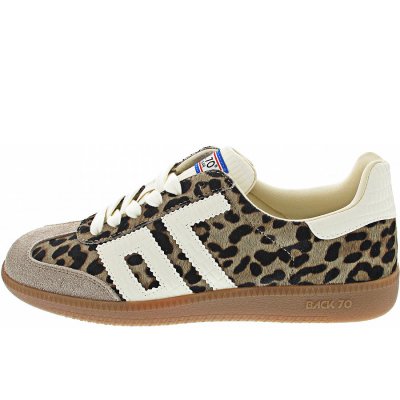 Back 70 Cloud P22 Sneaker in leopard taupe-milk Back 70 Cloud P22 Sneaker in leopard taupe-milk