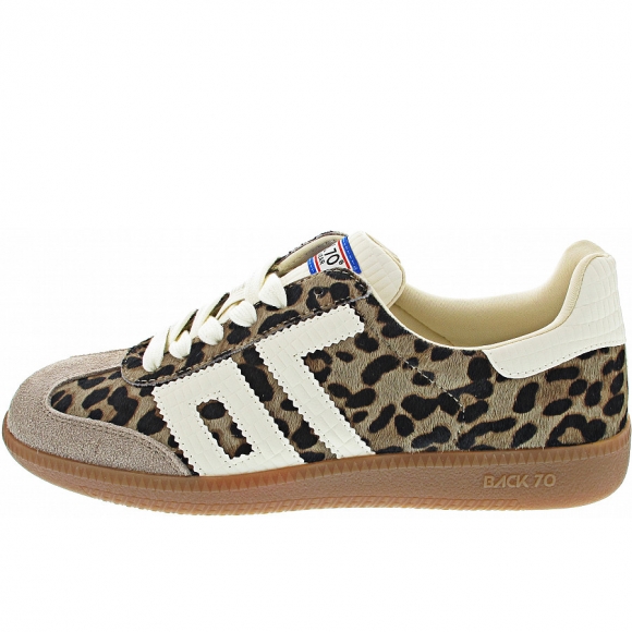Back 70 Cloud P22 Sneaker in leopard taupe-milk
