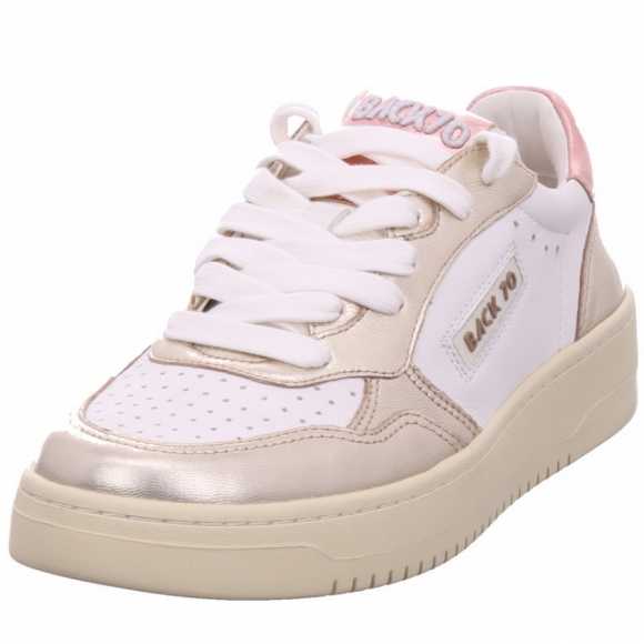 Back 70 slam a903 pu nude Halbschuh in weiß