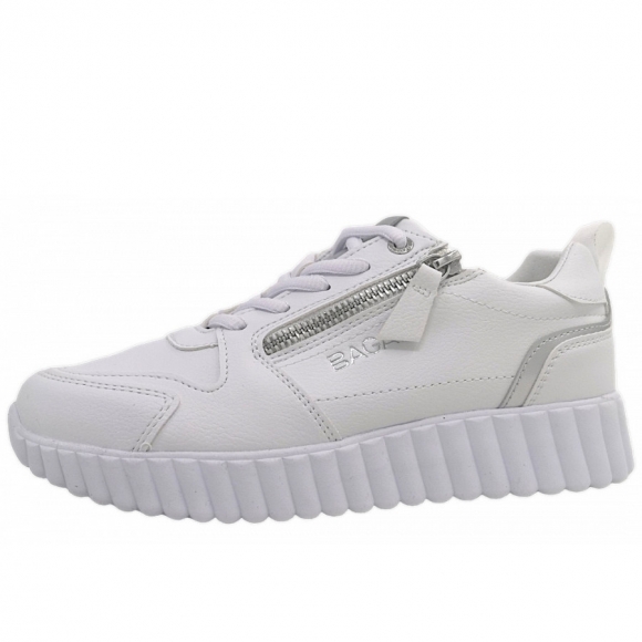 Bagatt Candic sportlicher Schnürer in 2013 white/silver