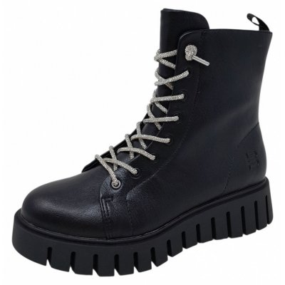 Bagatt Berisha Schnürstiefel in black silver