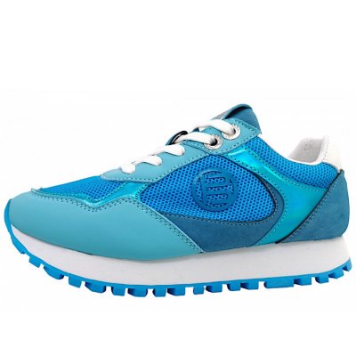 Bagatt Siena sportlicher Schnürer in 4290 Light Blue/Metall.