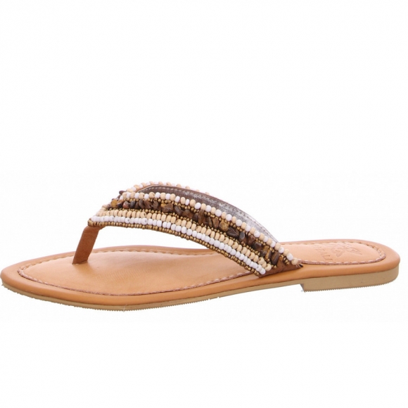 BaliBali Stoni Pantolette in 14 white tan