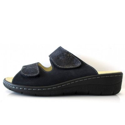 Belvida Pantolette in blau Belvida Pantolette in blau