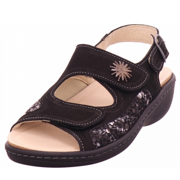 Belvida Sandalette in schwarz