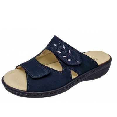 Belvida Pantolette in navy cosmos metalic Belvida Pantolette in navy cosmos metalic