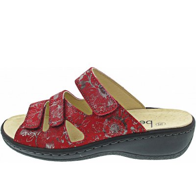 Belvida Pantolette in rot Garden Belvida Pantolette in rot Garden