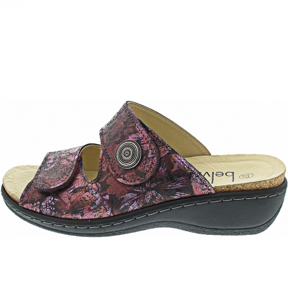 Belvida Pantolette in magenta Flor