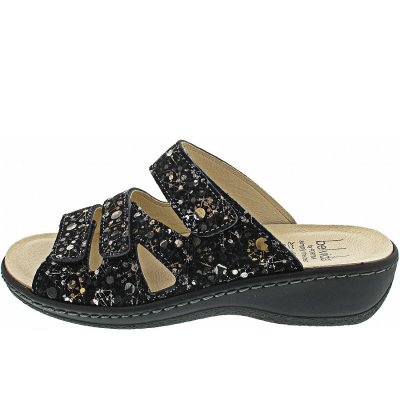 Belvida Pantolette in platina (schwarz) Belvida Pantolette in platina (schwarz)