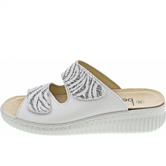 Belvida Pantolette in perle-weiss