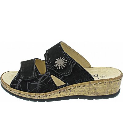 Belvida Pantolette in schwarz-schwarz Belvida Pantolette in schwarz-schwarz