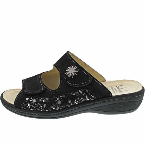 Belvida Pantolette in schwarz