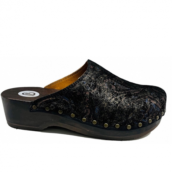 Berkemann in gold/glamour flowers