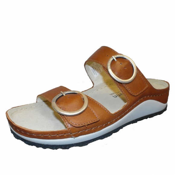 Berkemann Pantolette in rostrot