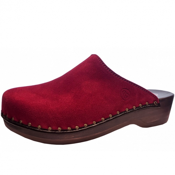 Berkemann Clogs in dunkelrot