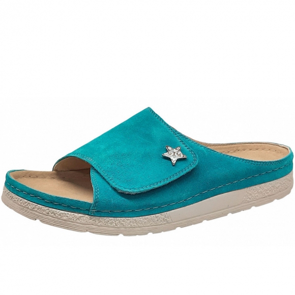 Berkemann Pantoletten in aquamarin