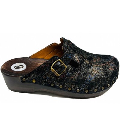 Berkemann in gold/glamour flowers