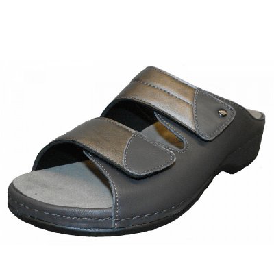 Berkemann Pantolette in altbronze/metallgrau