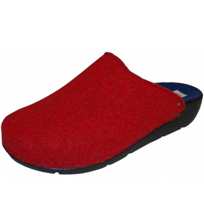 Berkemann Pantoletten in rot/blau