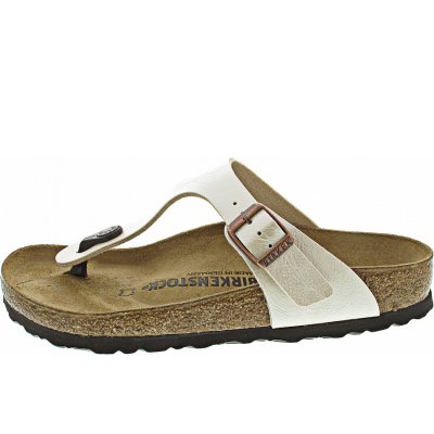 Birkenstock Gizeh Zehentrenner in pearl white Birkenstock Gizeh Zehentrenner in pearl white