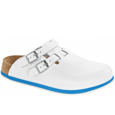Birkenstock Kay SL Pantolette in weiß Birkenstock Kay SL Pantolette in weiß