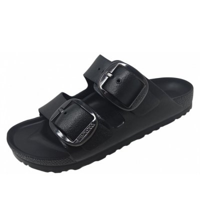 Birkenstock Arizona B.Buckle EVA narr Pantolette in black Birkenstock Arizona B.Buckle EVA narr Pantolette in black