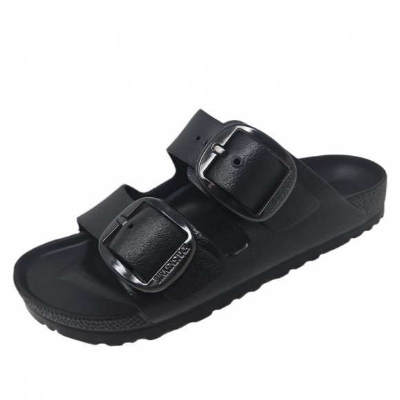 Birkenstock Arizona B.Buckle EVA narr Pantolette in black