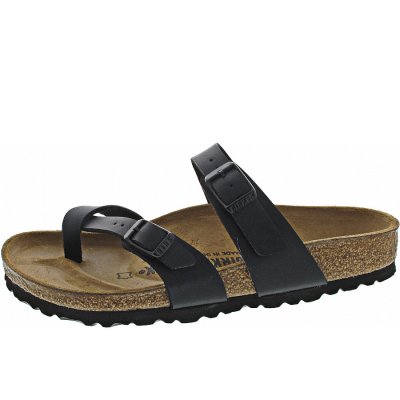 Birkenstock Mayari BF schwarz Pantolette in schwarz Birkenstock Mayari BF schwarz Pantolette in schwarz