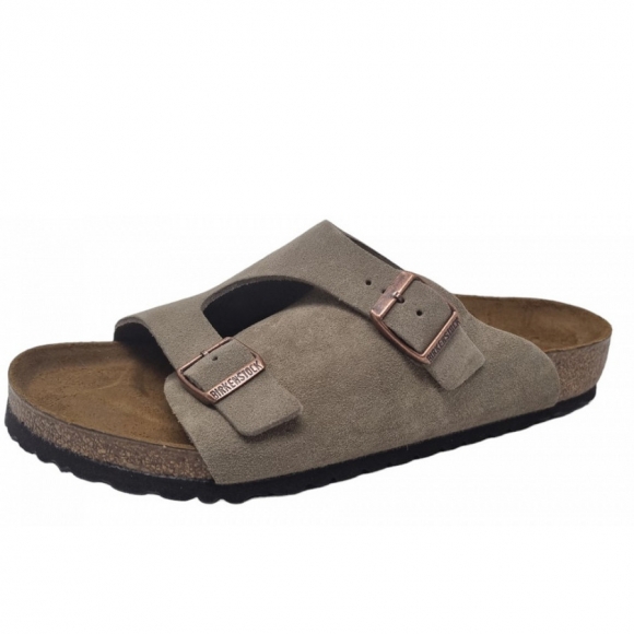 Birkenstock ZÜRICH Pantolette in taupe