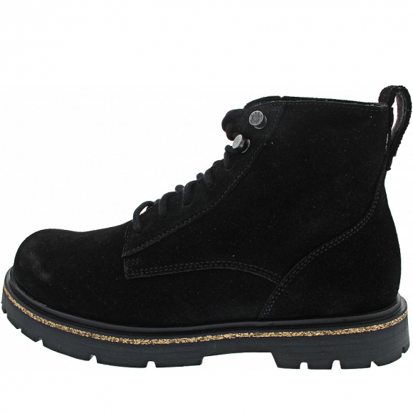 Birkenstock Highwood Lace Mid Schnürstiefel in black