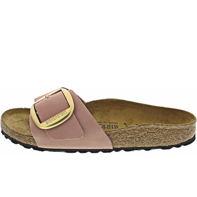 Birkenstock Madrid BB LENB Pantolette in old rose Birkenstock Madrid BB LENB Pantolette in old rose
